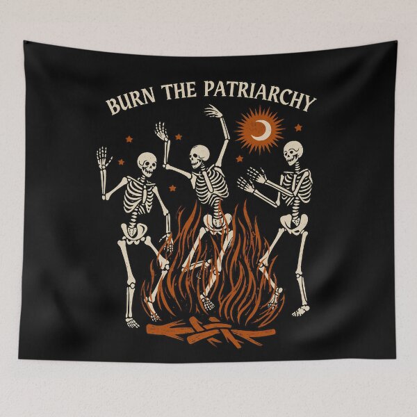 Item preview, Burn The Patriarchy, Feminist Halloween designed and sold by Verominunus.