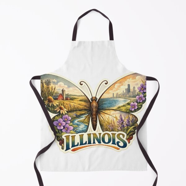 Artikelvorschau, Illinois State Soul Butterfly entworfen und verkauft von Whimspired By Paxx.