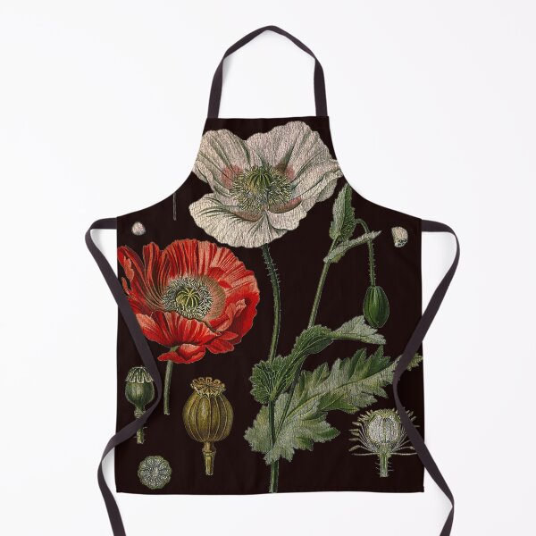 Item preview, Red Poppy flower Botanical Poppies designed and sold by valery-kenz.