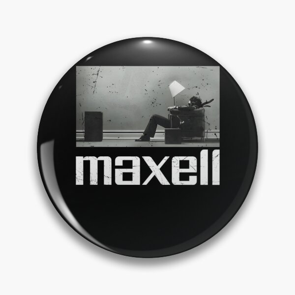 Item preview, Maxell Blown Away Vintage designed and sold by GrinReaperGoods.