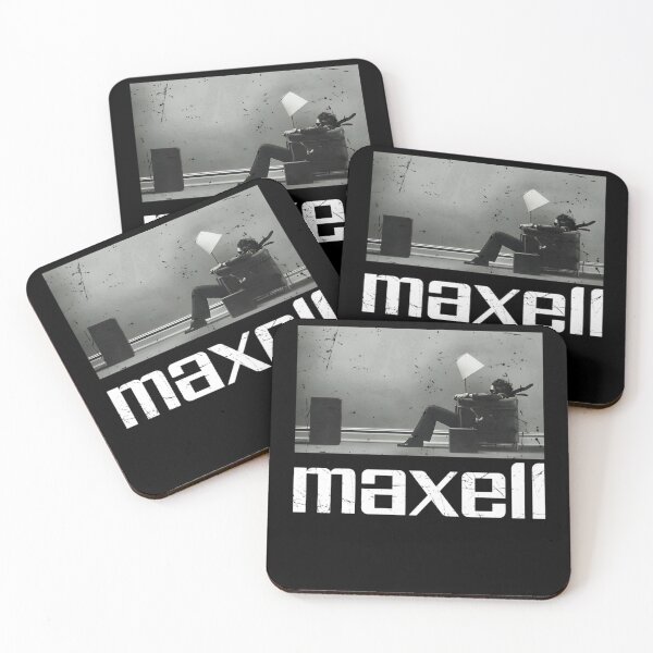 Item preview, Maxell Blown Away Vintage designed and sold by GrinReaperGoods.