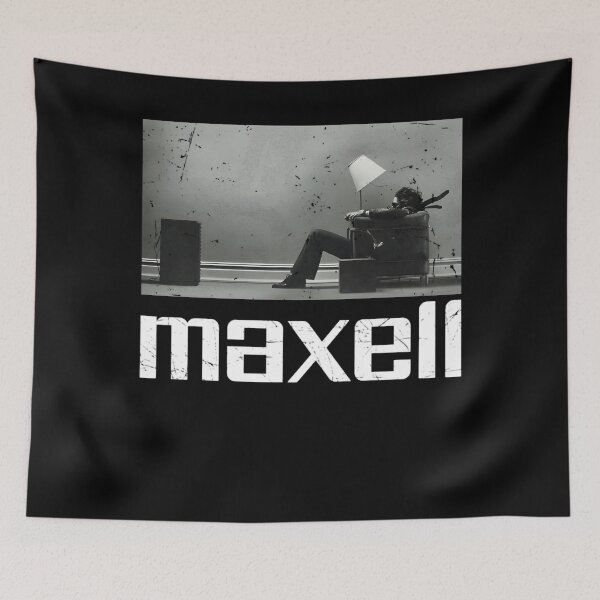 Item preview, Maxell Blown Away Vintage designed and sold by GrinReaperGoods.