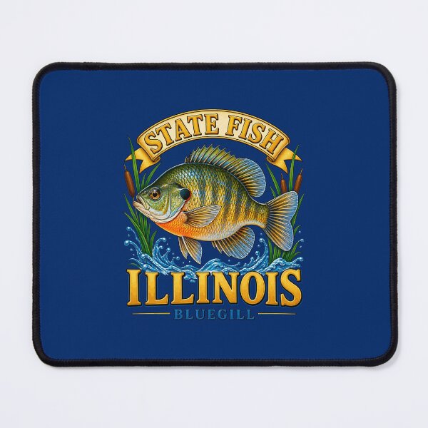 Item preview, Hooked on Illinois Bluegill designed and sold by taiche.