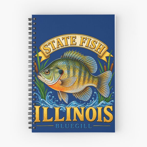 Item preview, Hooked on Illinois Bluegill designed and sold by taiche.
