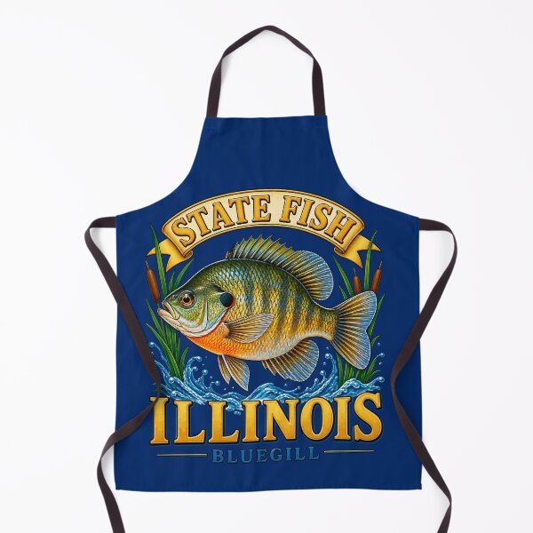 Item preview, Hooked on Illinois Bluegill designed and sold by taiche.