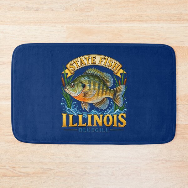 Item preview, Hooked on Illinois Bluegill designed and sold by taiche.
