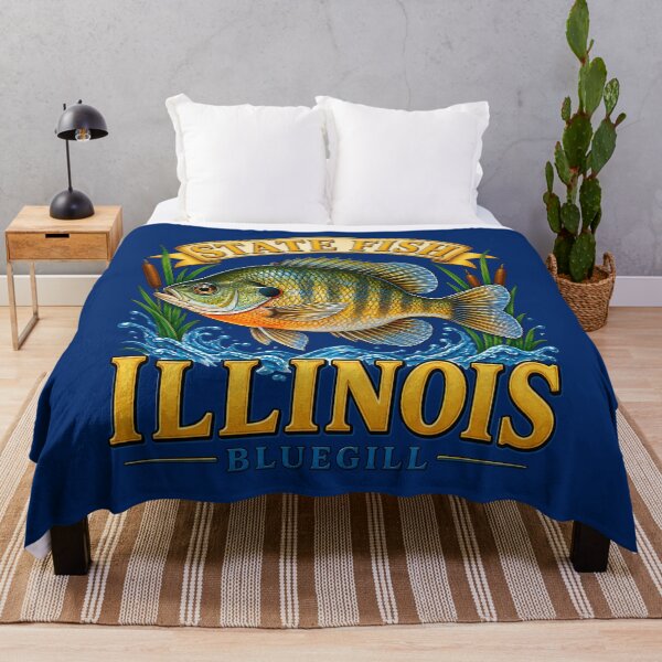 Item preview, Hooked on Illinois Bluegill designed and sold by taiche.