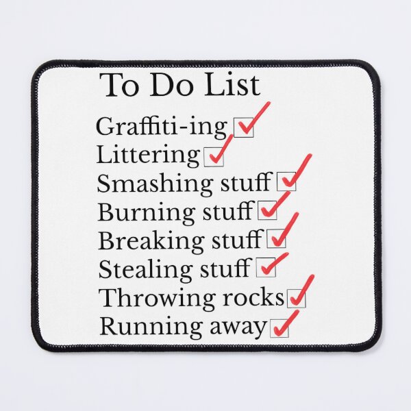 Item preview, Hunt For The Wilderpeople To Do List designed and sold by zearyus.