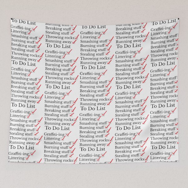 Item preview, Hunt For The Wilderpeople To Do List designed and sold by zearyus.