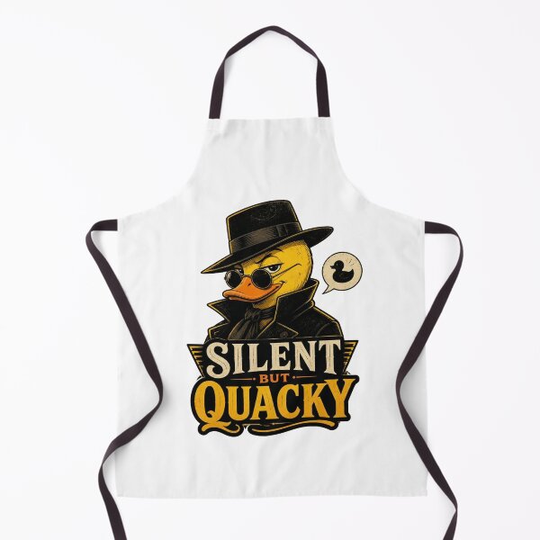 Item preview, Silent But Quacky – Mysterious Yellow Duck designed and sold by Cavalier-org.