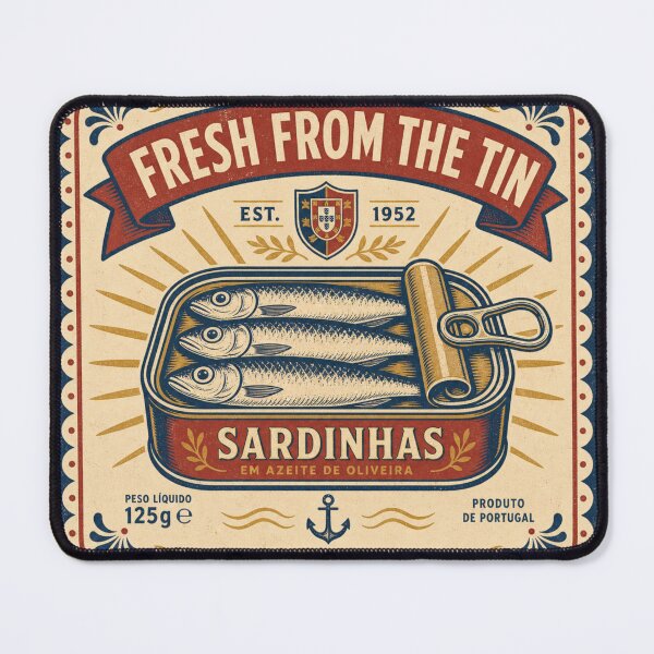 Item preview, Fresh From the Tin retro can label designed and sold by BoosterShop.