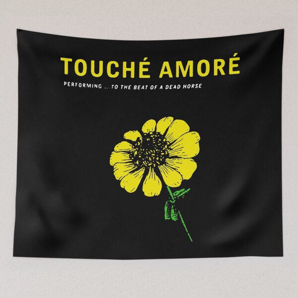 Item preview, Flower Yellow With Typography Post Hardcore designed and sold by billiasbros.