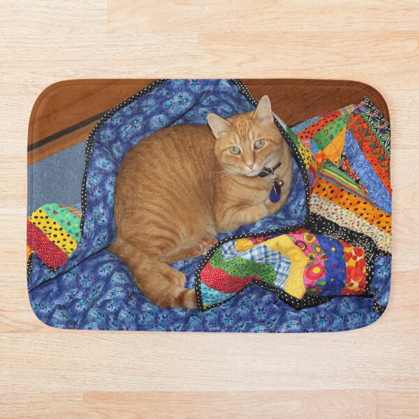 Item preview, Dropped Quilt ~ Cat's Opportunity! designed and sold by SummerJade.