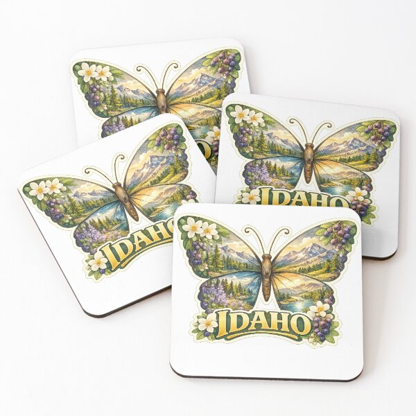 Item preview, Idaho State Soul Butterfly designed and sold by Whimspired By Paxx.