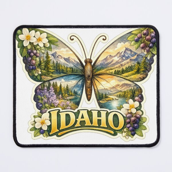 Item preview, Idaho State Soul Butterfly designed and sold by Whimspired By Paxx.