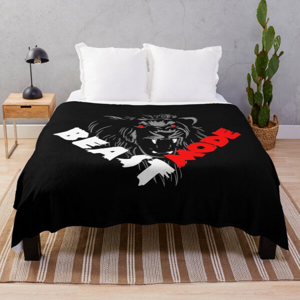 Item preview, Beast Mode Roaring Lion - Fierce Gym & Workout Motivation designed and sold by Shopeon Designs.
