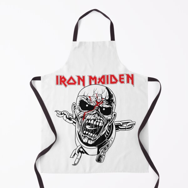 Item preview, Black White Skeleton Head Metal Chains Padlock Poster designed and sold by XiSBlox.