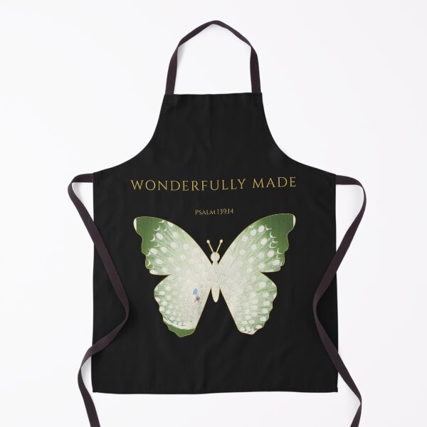 Item preview, Wonderfully Made – Psalm 139:14 | One Body Series | Christian Butterfly Art designed and sold by KittenAndCo.