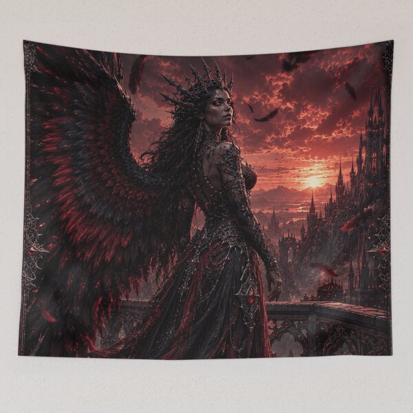 Item preview, Crimson Wing Queen – Empress of the Dark Sky designed and sold by i-corp.