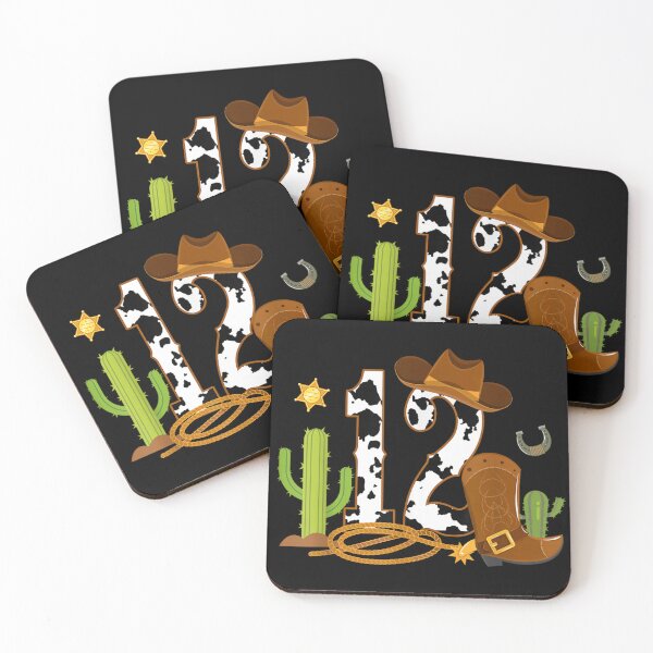 Item preview, 12th Birthday Boy Party 12 Year Old Rodeo Western Cowboy designed and sold by Crookedorbit.