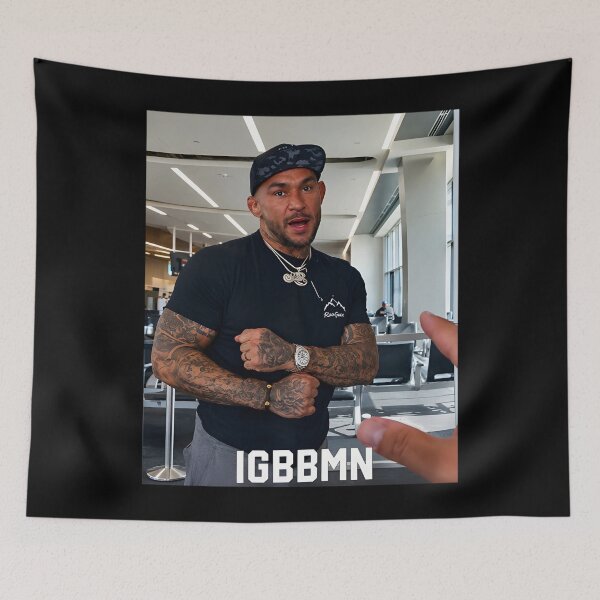 Item preview, Dustin Poirier IGBBMN Wrestling Vintage Meme designed and sold by GrinReaperGoods.