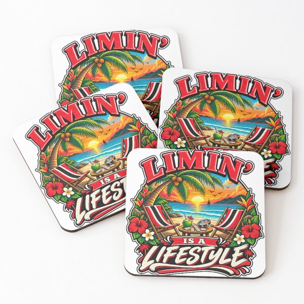 Item preview, Limin’ Is a Lifestyle – Trinidad Caribbean Saying designed and sold by CaribChroma.