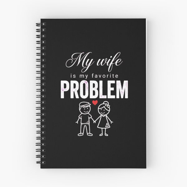 Item preview, The Sweetest Struggle: My Wife is My Favorite Problem Minimalist Line Art designed and sold by Jason123za.