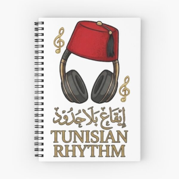 Artikelvorschau, Titel: Tunesischer Rhythmus - Chachia & Kopfhörer Vektor entworfen und verkauft von Salma.Store.