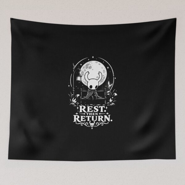 Item preview, Rest Then Return - Hollow Dark Knight Fantasy designed and sold by Rosteri.