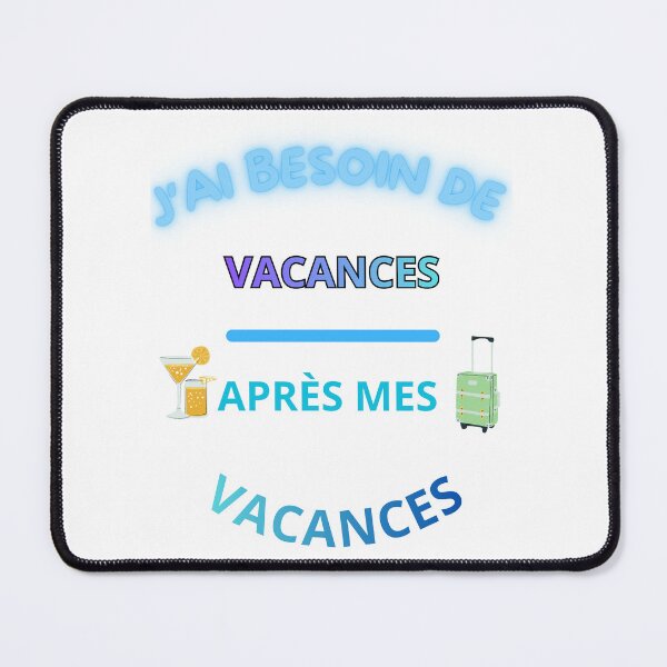 Item preview, I need a vacation after my vacation designed and sold by Les créations de Coco.