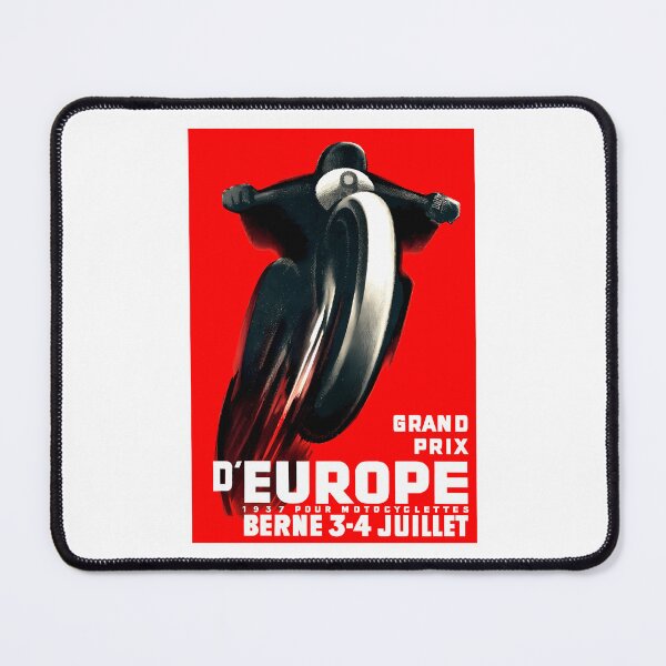 Item preview, 1939 European Motorcycle Grand Prix Racing Poster designed and sold by OnJaysWingss.