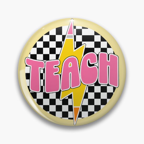 Item preview, Checkered Teach, Back to School designed and sold by Verominunus.
