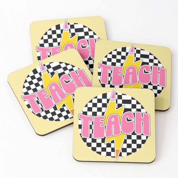 Item preview, Checkered Teach, Back to School designed and sold by Verominunus.