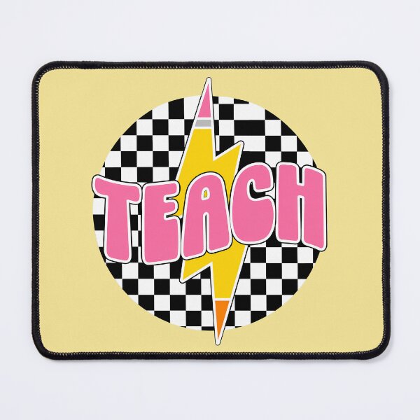 Item preview, Checkered Teach, Back to School designed and sold by Verominunus.