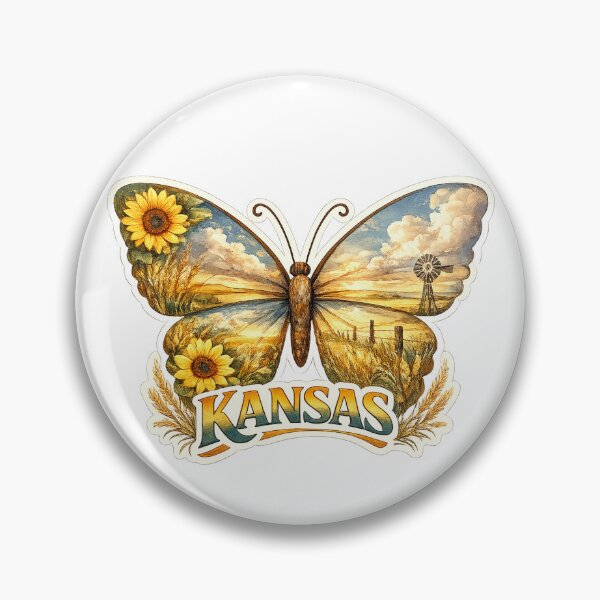 Item preview, Kansas State Soul Butterfly designed and sold by Whimspired By Paxx.