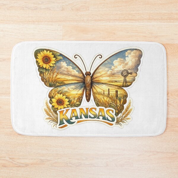 Item preview, Kansas State Soul Butterfly designed and sold by Whimspired By Paxx.