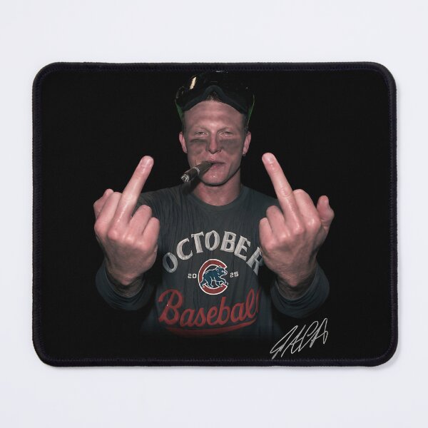Item preview, Pete Crow-Armstrong The Middle Finger Meme Baseball designed and sold by GrinReaperGoods.
