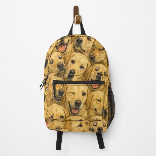Item preview, Labrador Retriever Faces Collage - Funny Dog Vintage Artwork designed and sold by merchxwear.
