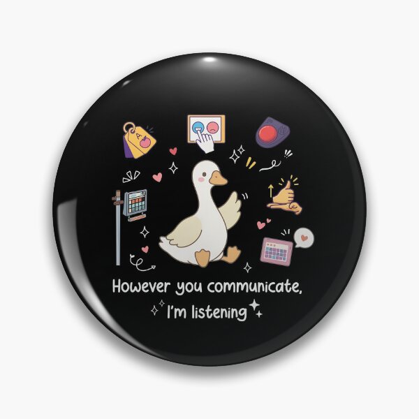 Item preview, Goose Listening Communication Inclusion  designed and sold by saresublete.