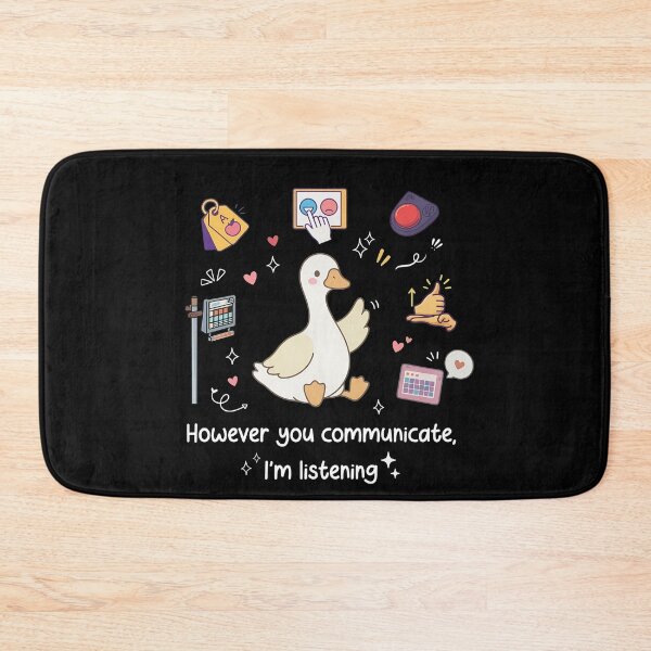 Item preview, Goose Listening Communication Inclusion  designed and sold by saresublete.