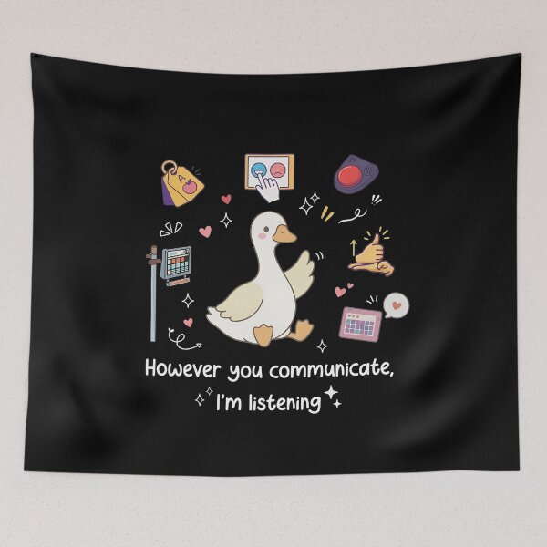 Item preview, Goose Listening Communication Inclusion  designed and sold by saresublete.