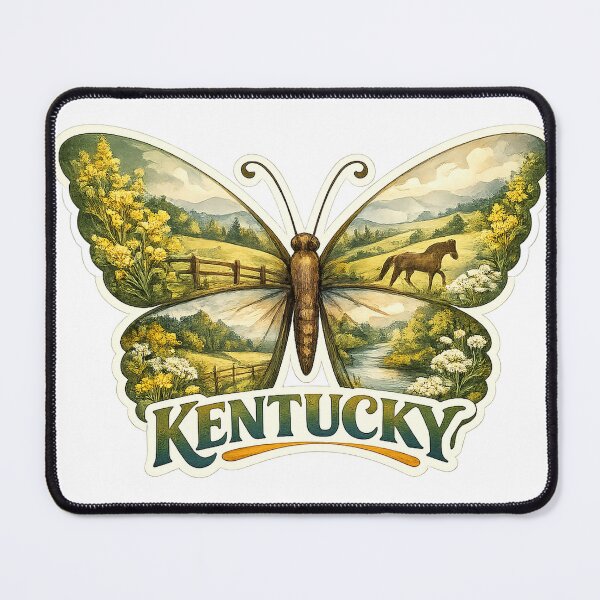 Item preview, Kentucky State Soul Butterfly designed and sold by Whimspired By Paxx.