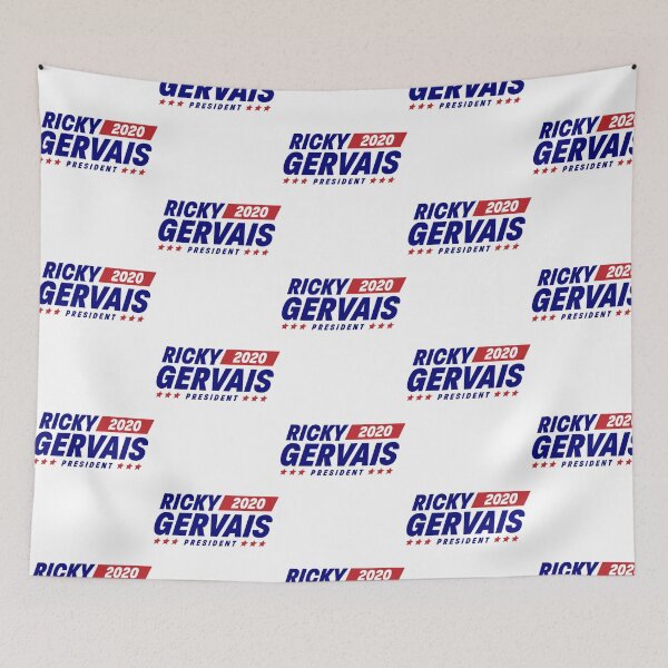 Item preview, Ricky Gervais For President 2020 designed and sold by zearyus.