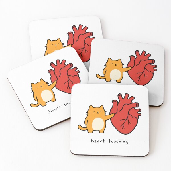 Item preview, Heart Touching Cat Meme designed and sold by MonkiFlipp.