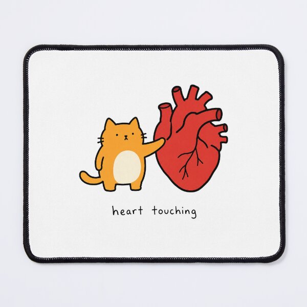 Item preview, Heart Touching Cat Meme designed and sold by MonkiFlipp.