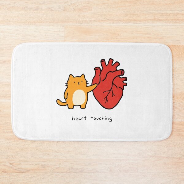 Item preview, Heart Touching Cat Meme designed and sold by MonkiFlipp.