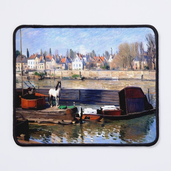 Item preview, The Seine at Asnières designed and sold by artdesignsnow.