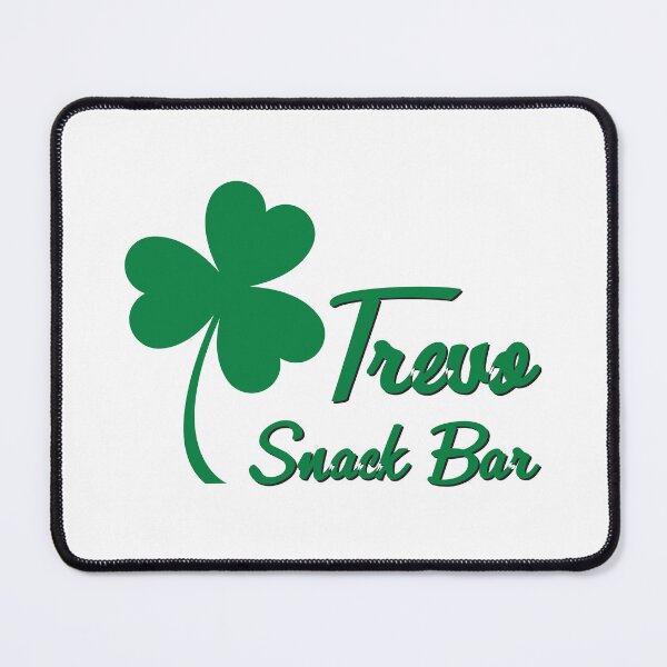 Item preview, Trevo Snack Bar Shamrock Lucky Clover Green Logo designed and sold by mseopr.