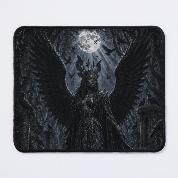 Item preview, Raven Angel Queen – Mistress of the Enchanted Forest designed and sold by i-corp.