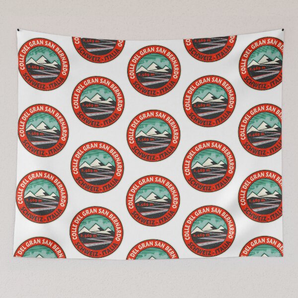 Item preview, Great St Bernard Pass Colle Del Gran San Bernardo Switzerland - Italy designed and sold by OnJaysWingss.